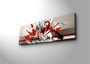 Wallity Lienzo Decorativo Iluminado con LEDs 30x90 cm Multicolor